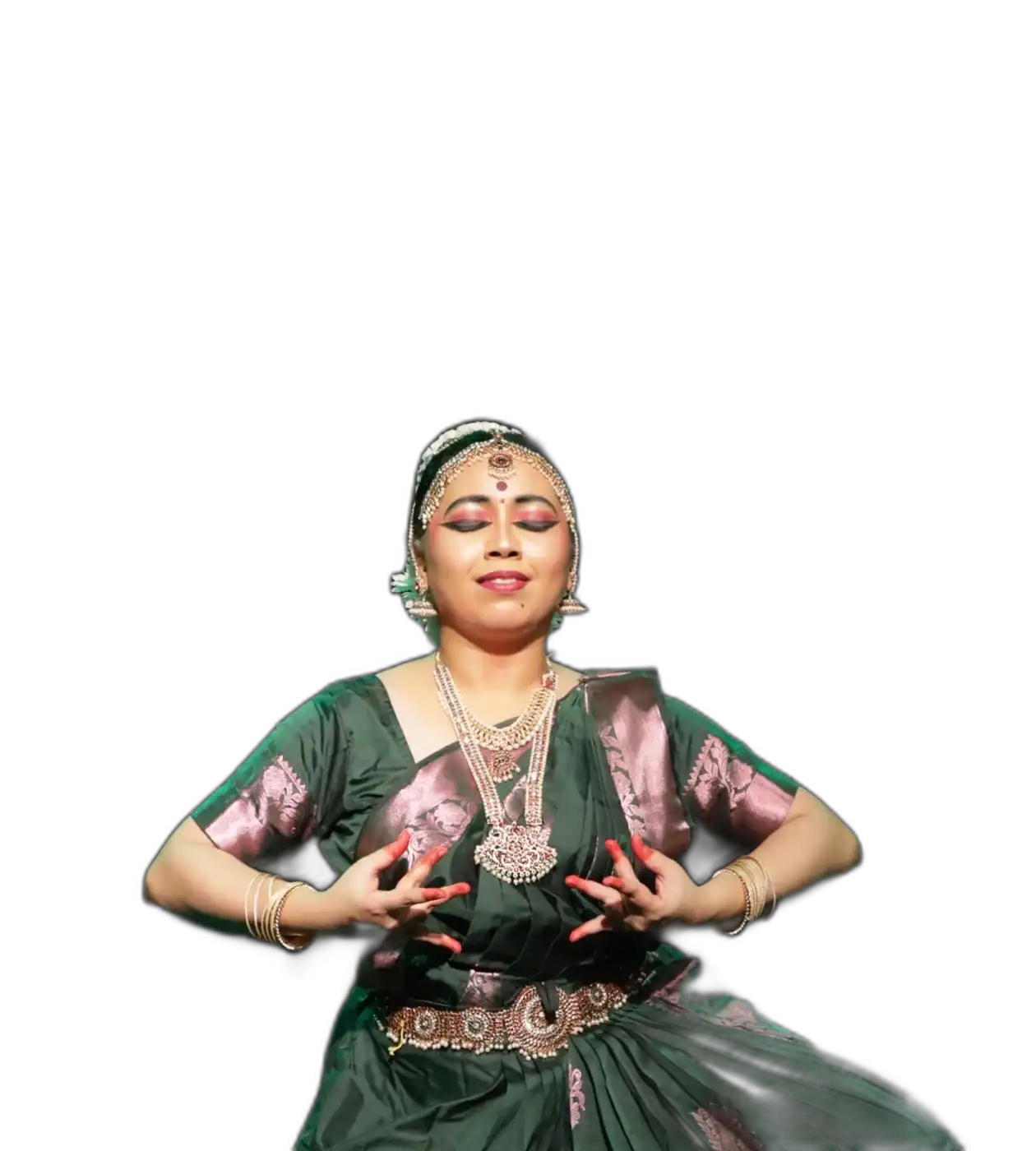 Sumithra Sudhakar in Bharatanatyam performance