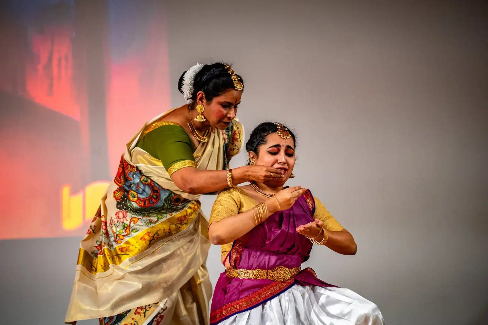 Kannada Rajyotsava 2025 — abhinaya duo scene